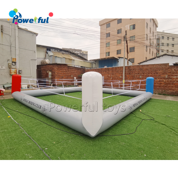 Team building game inflatable battle zone kids and adult wrestling ring inflatable boxing ring