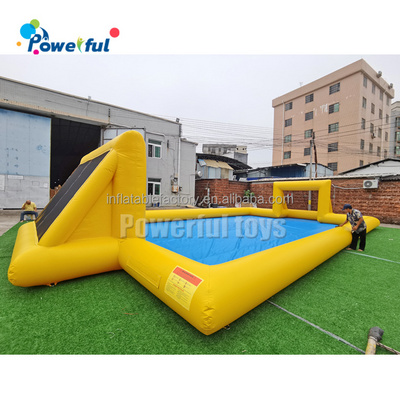 Inflatable Football Target Shootout Goal Inflatable Soccer Door Fun Sport Games For Sale