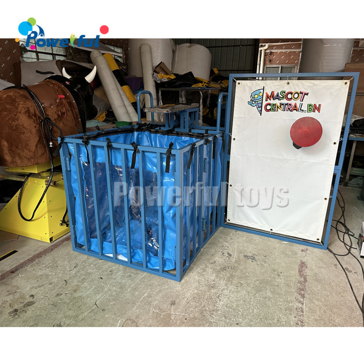 High striker game dunking tank carnival game water dunk tank booth