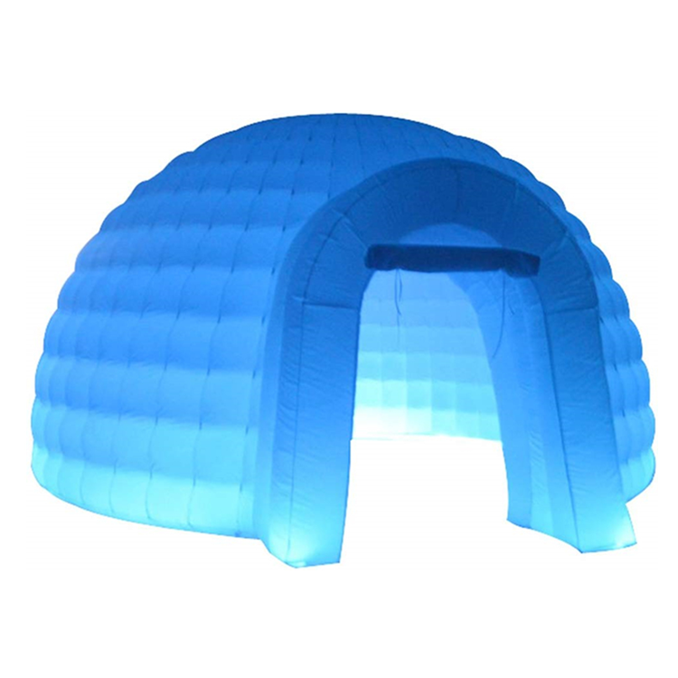 Outdoor Festival Event Dome Tent Inflatable Big Igloo Yurt 20 Meters Pop Up Tent