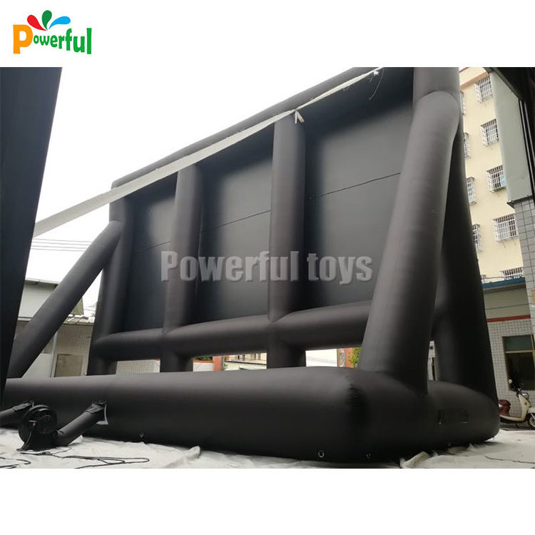 Outdoor inflatable Drive-in Cinema inflatable floating  movie  screen projector screen