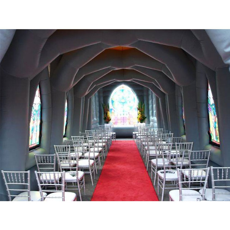 Wedding inflatable church tent inflatable pubs & church for sale