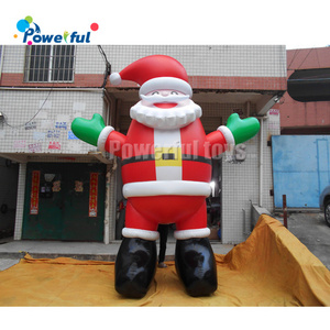 Giant blow up Santa Christmas father advertising holiday decoration inflatable Christmas santa