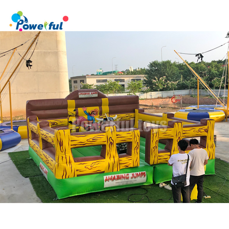 Factory price inflatable mechanical bull for sale  bull riding machine