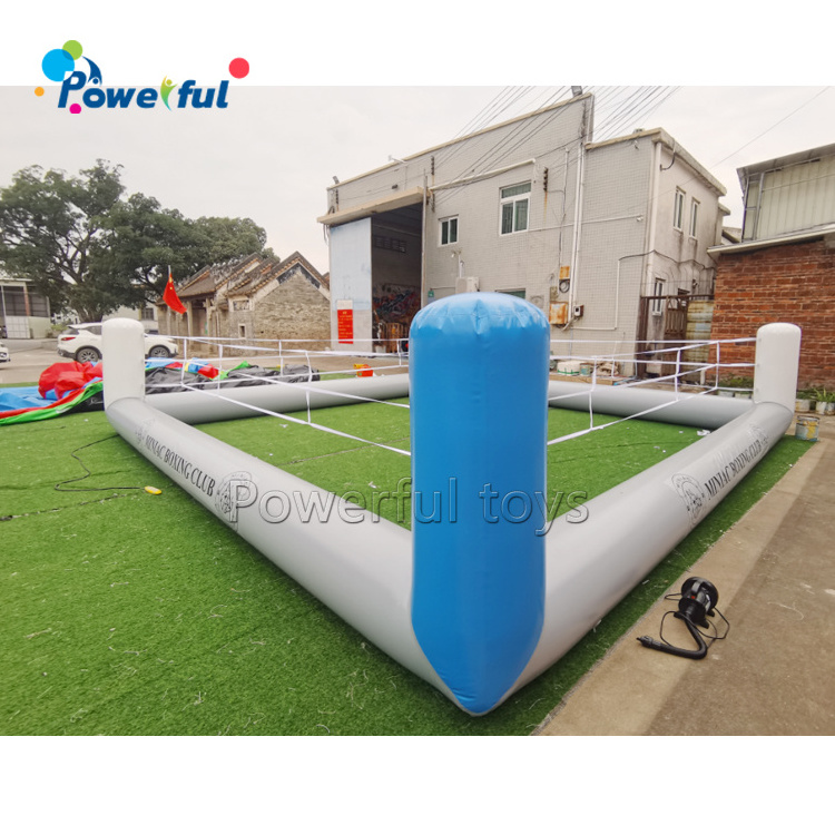 Team building game inflatable battle zone kids and adult wrestling ring inflatable boxing ring