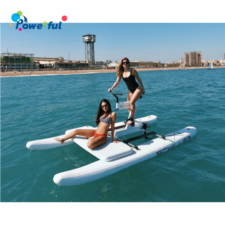 Water Sport Equipment Sea Water Boat Pedal Bike Bicycle Inflatable Water Sports Bike