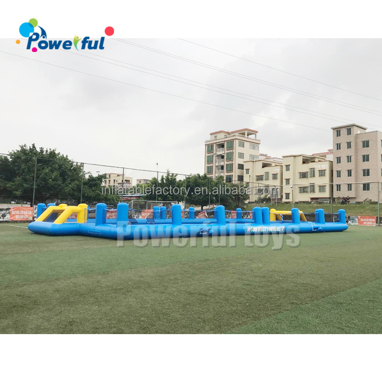 inflatable human bubble soccer paintball arena football pitch for outdoor