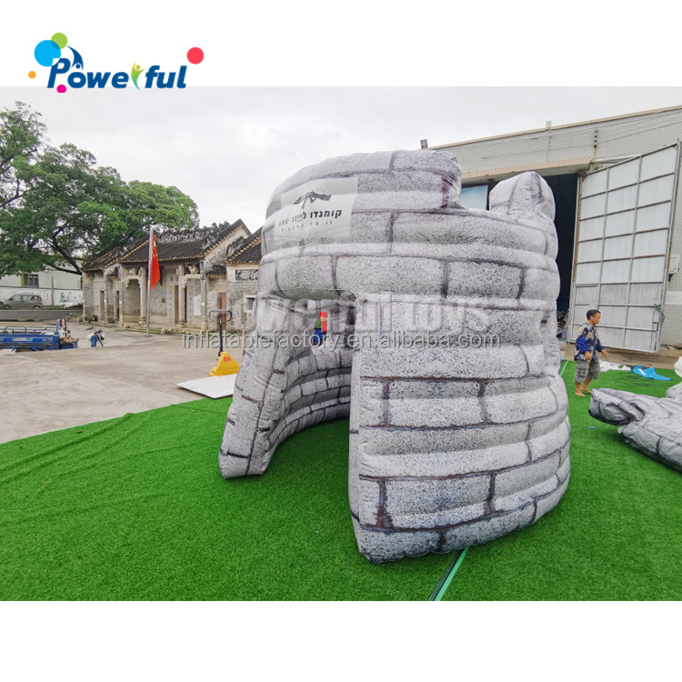 New arrival Inflatable CS paintball bunker/obstacle inflatable bunkers