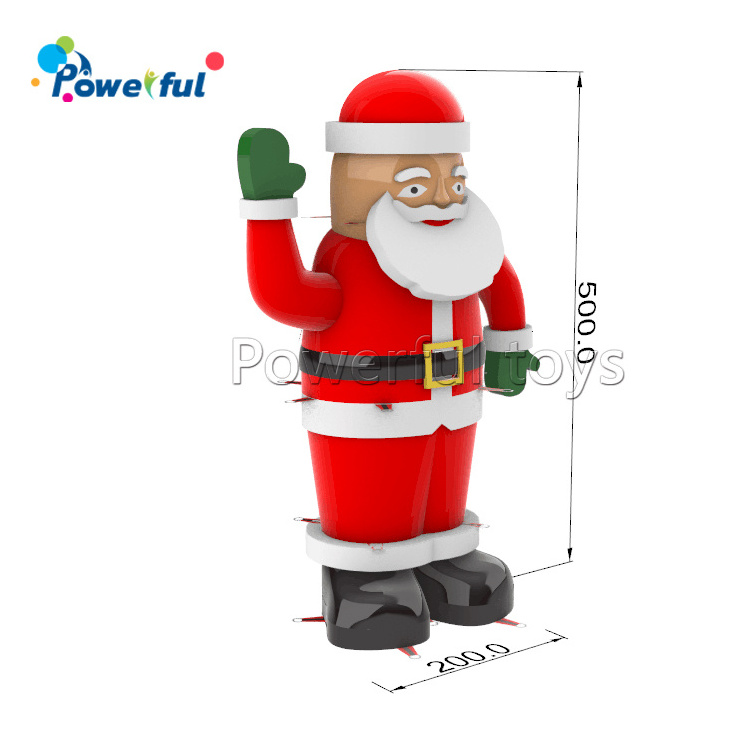 Christmas event santa claus balloon giant advertising inflatable Christmas man