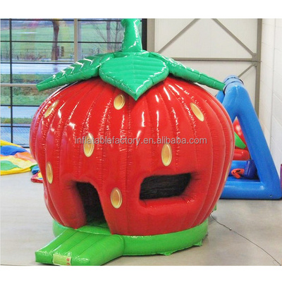 New design strawberry bounce house inflatable bouncer bouncy castle