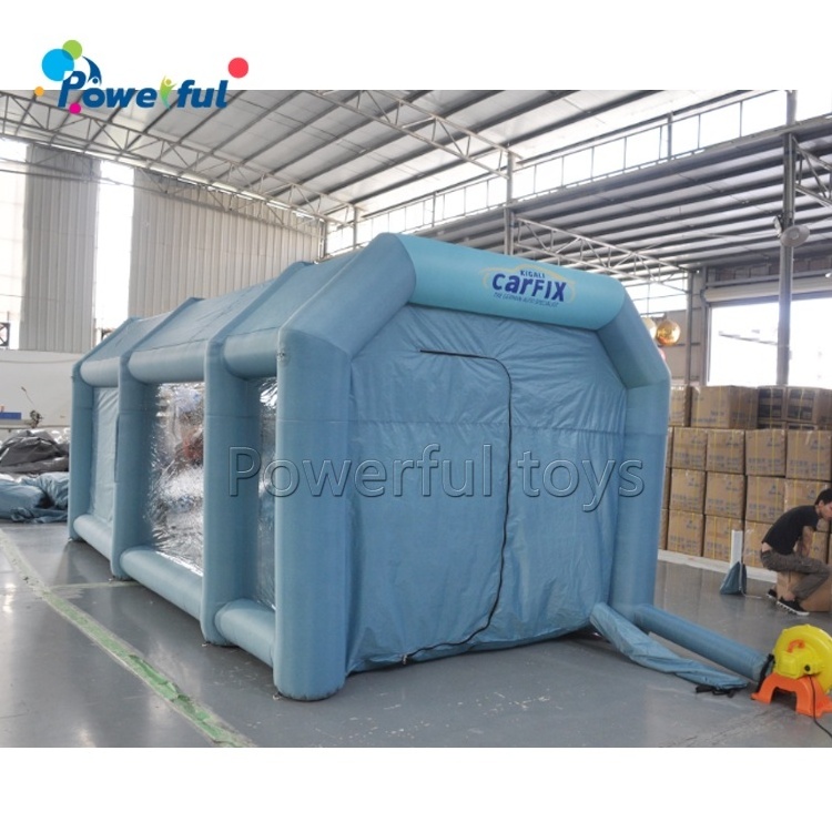 Outdoor mobile car painting booth inflatable spray tanning booths