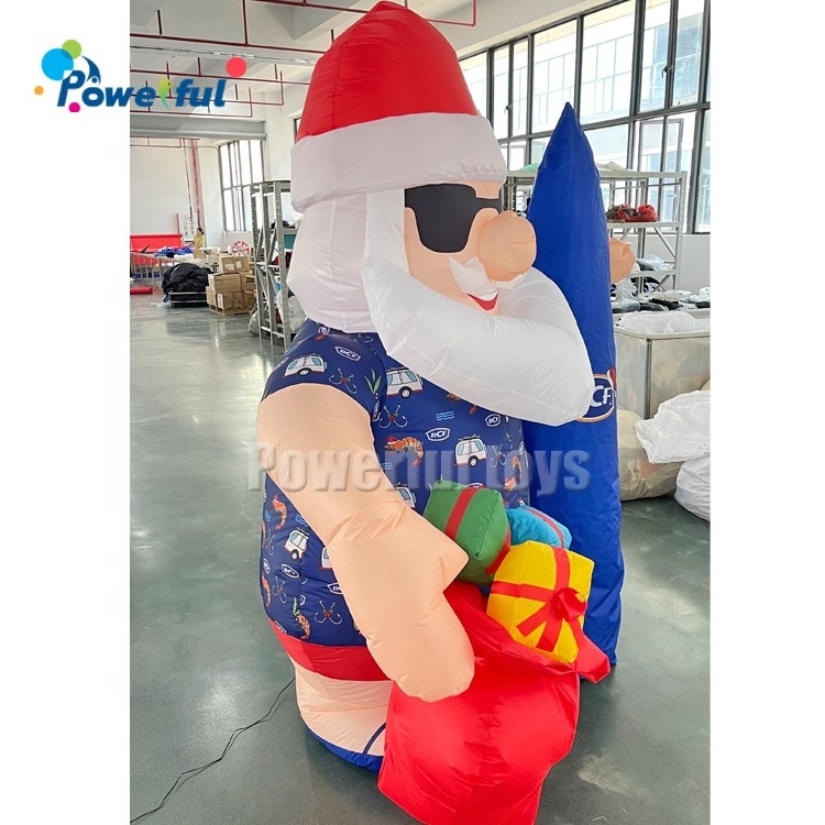 Christmas inflatable santa model inflatable snowman decoration