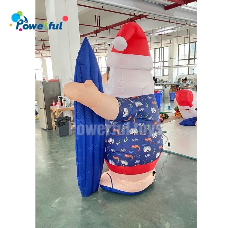 Christmas inflatable santa model inflatable snowman decoration