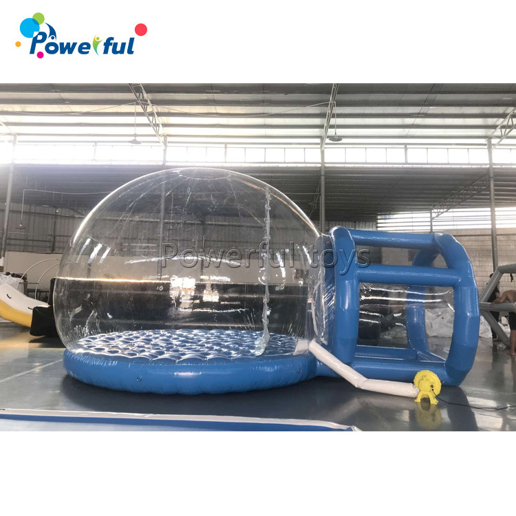 Giant inflatable bubble inflatable snow globe photo booth for christmas decoration