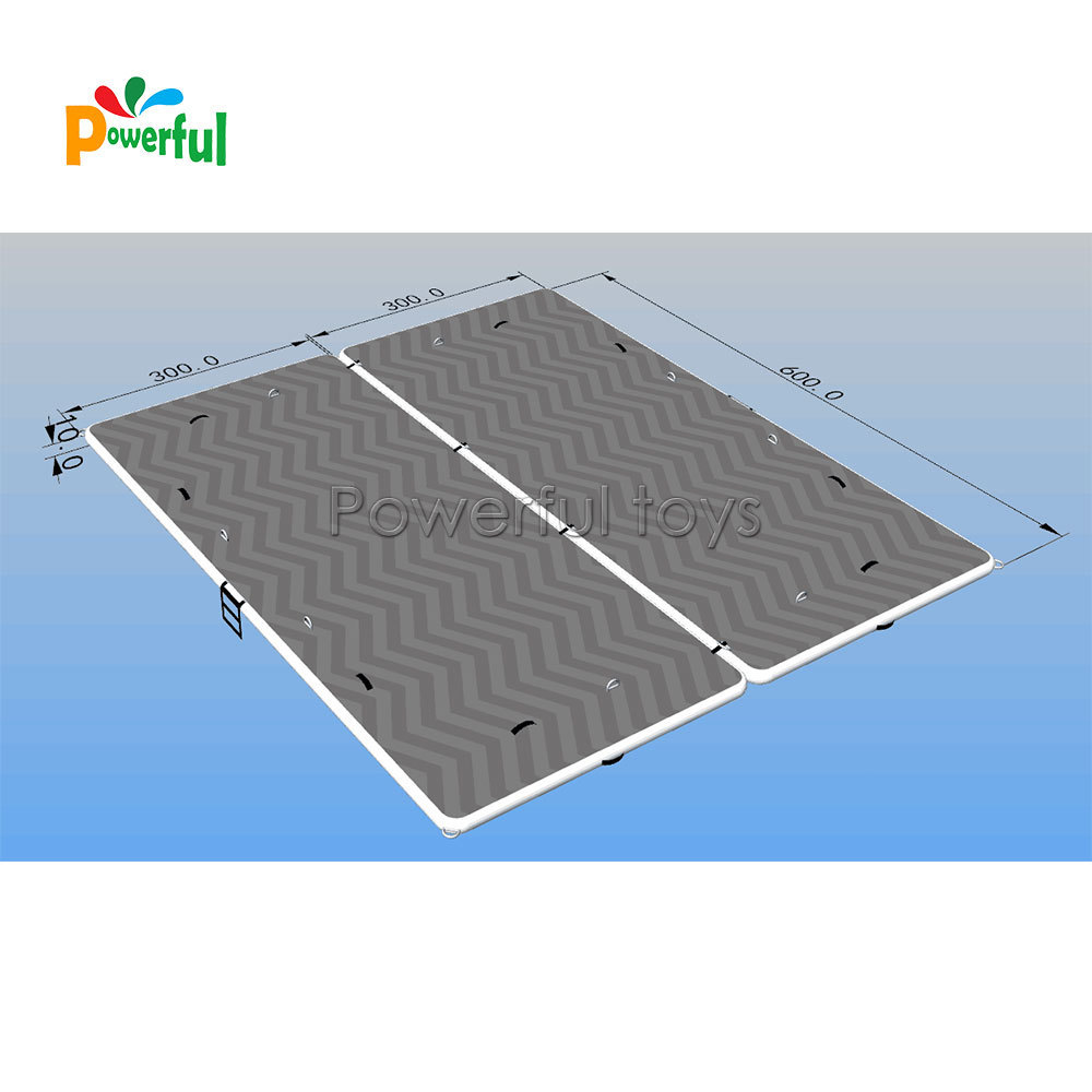 OEM ODM DWF raft inflatable pontoon floating dock river float tubes