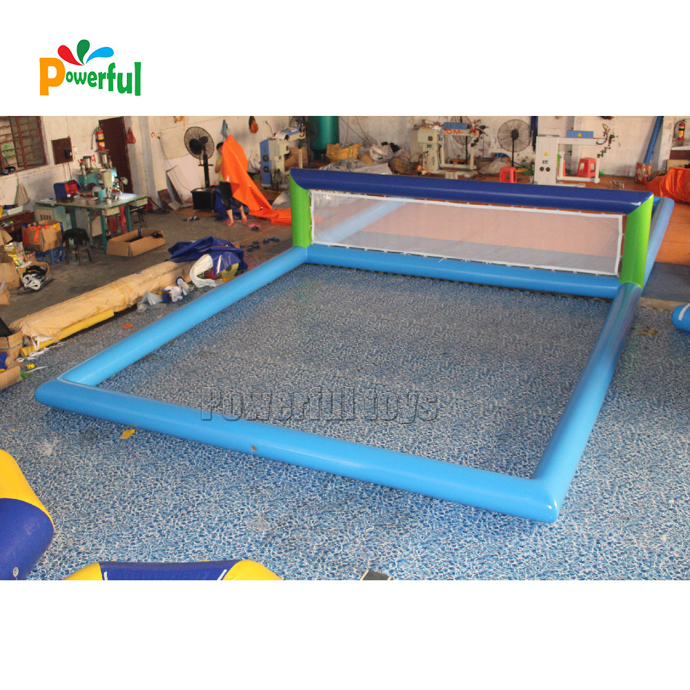 Beach inflatable water volleyball court, inflatable water volleyball field