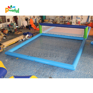 Beach inflatable water volleyball court, inflatable water volleyball field