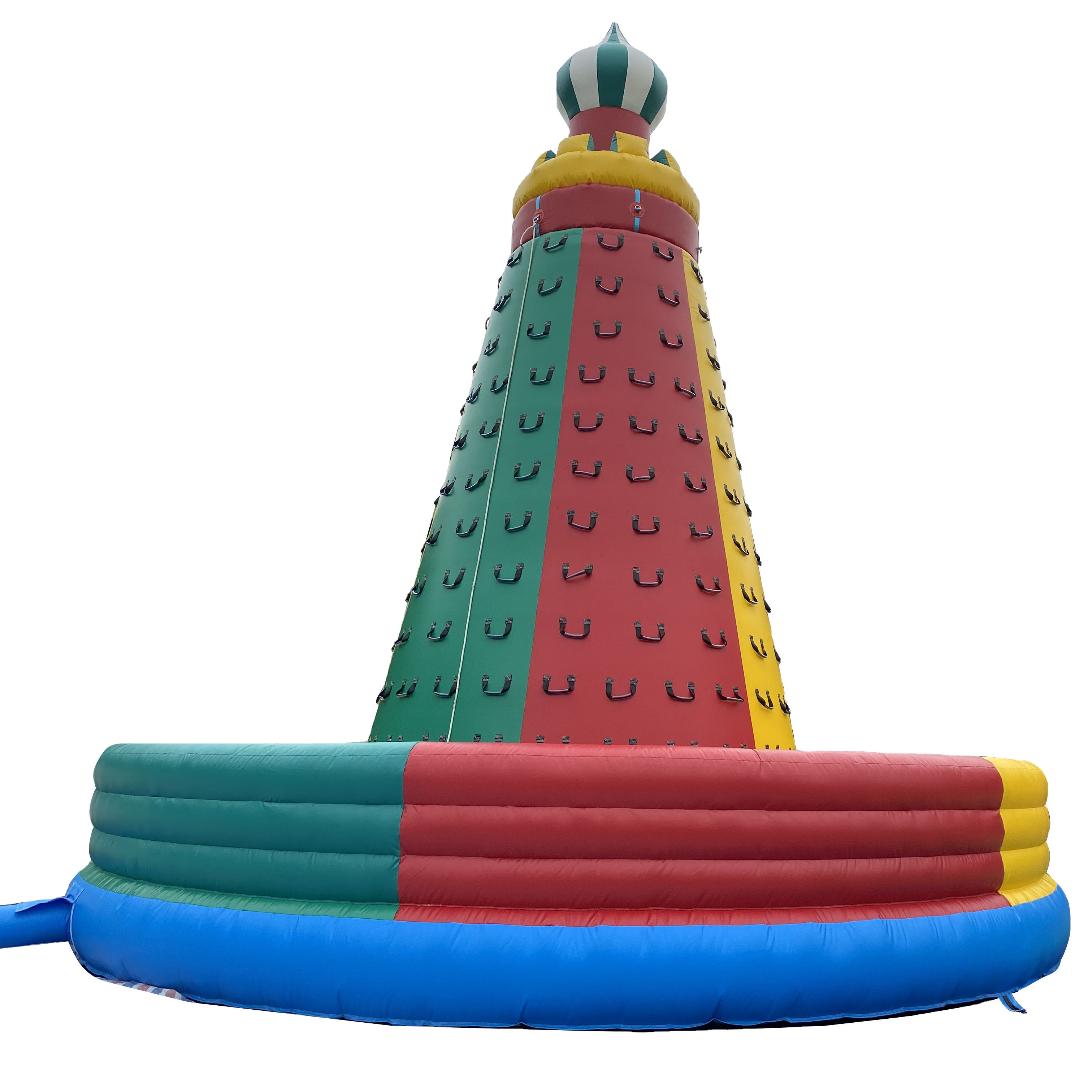 Mobile commercial  Party rental inflatable volcano rock climbing wall for sale