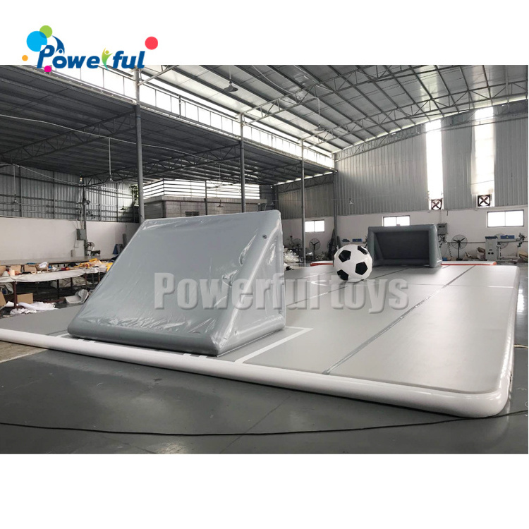 Sporting use cheap square air track inflatable tumble air floor gymnastics crash mats