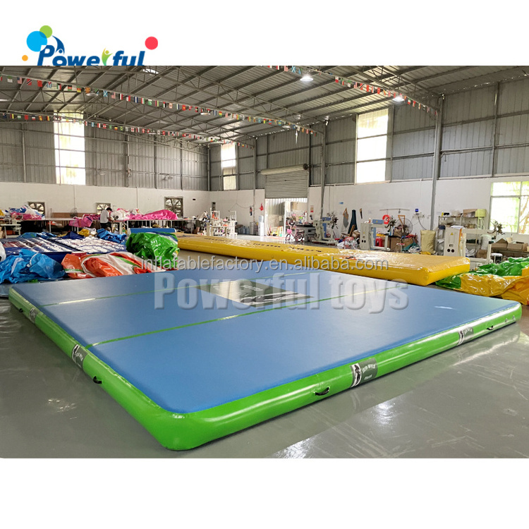 Air floor Square inflatable jumping pad tumbling mats gymnastics air track air trick pro