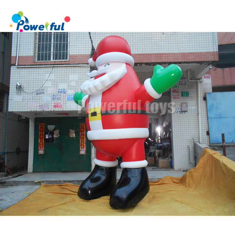 Giant blow up Santa Christmas father advertising holiday decoration inflatable Christmas santa