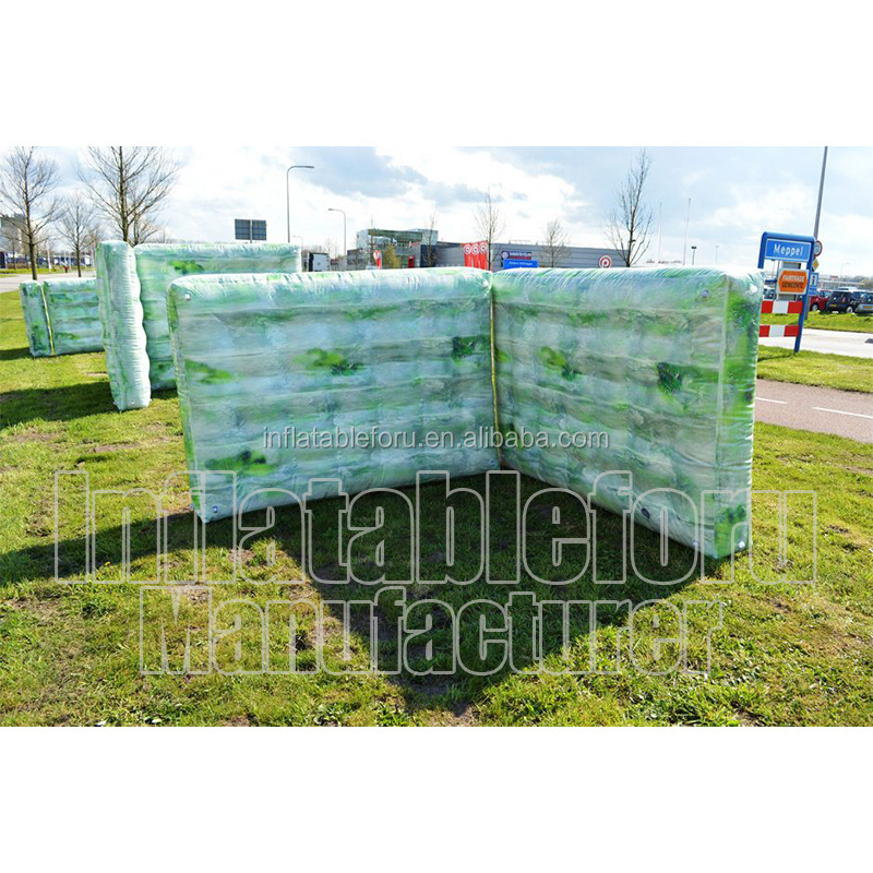 Wholesale Outdoor Sports Arena Used Commercial Inflatable Paintball Bunkers for Kids