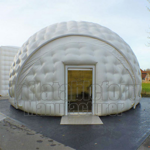 custom white wedding party event blow up domed inflatable tent for rental