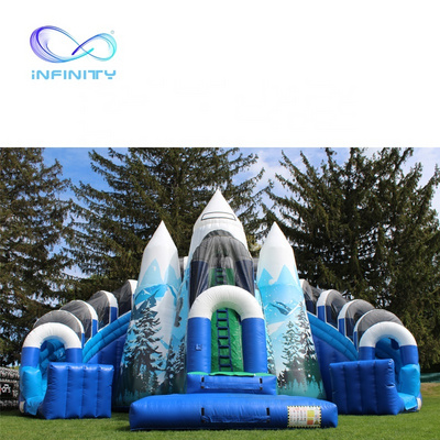 Special design backyard giant inflatable slides inflatable bouncer jumping slide inflatable climbing slide for sale