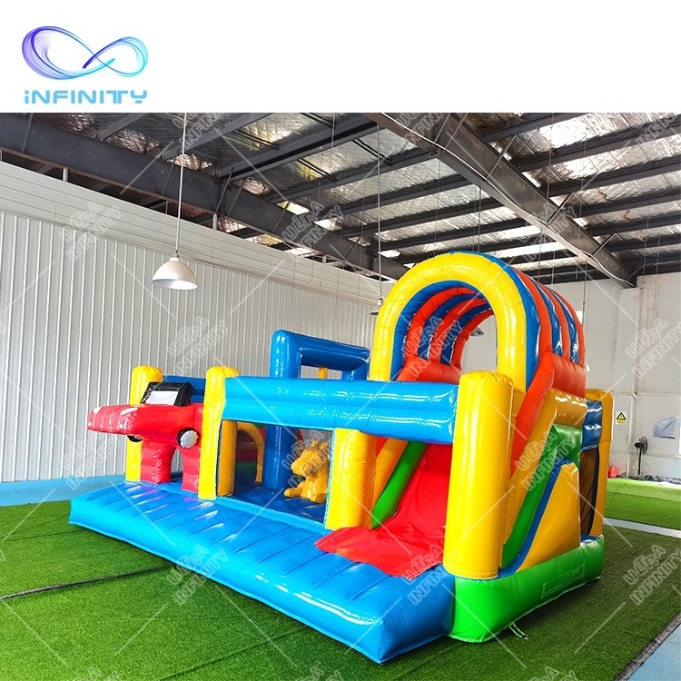 Outdoor Inflatable car bounce house slide kids inflatable bouncy jumping castle commercial inflatable bouncer for party