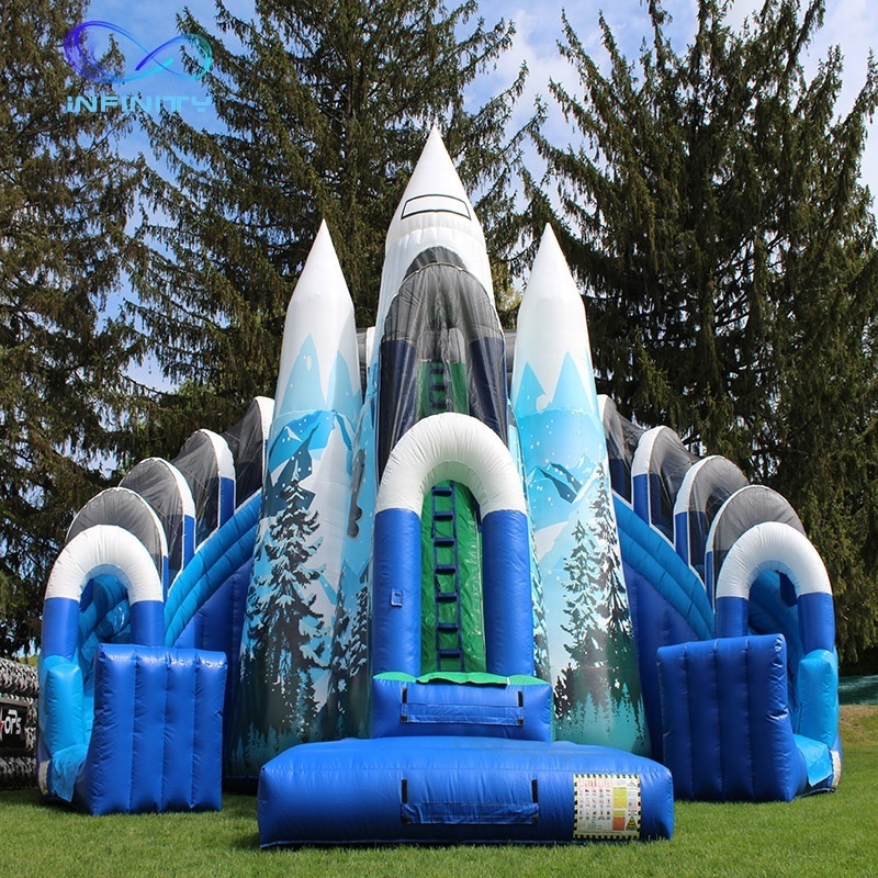 Special design backyard giant inflatable slides inflatable bouncer jumping slide inflatable climbing slide for sale