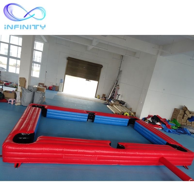 hot-selling inflatable pool ball table snooker soccer games play inflatable football snooker pool table for sale