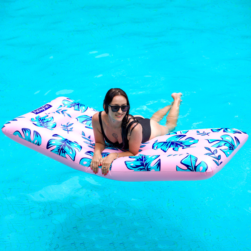 Luxury Pool Float Raft Large Outdoor Swimming Pool Inflatable Float Toy Floatie Lounge Toy for Adults