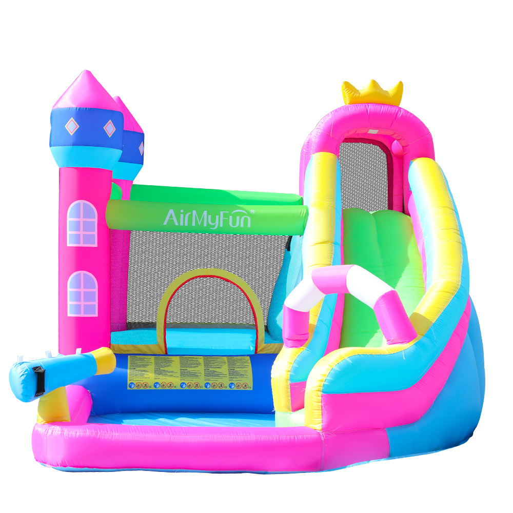 Commercial Outdoor Inflatable Bouncer Castle Crocodile Super Jumping House Combo with Pool Slide