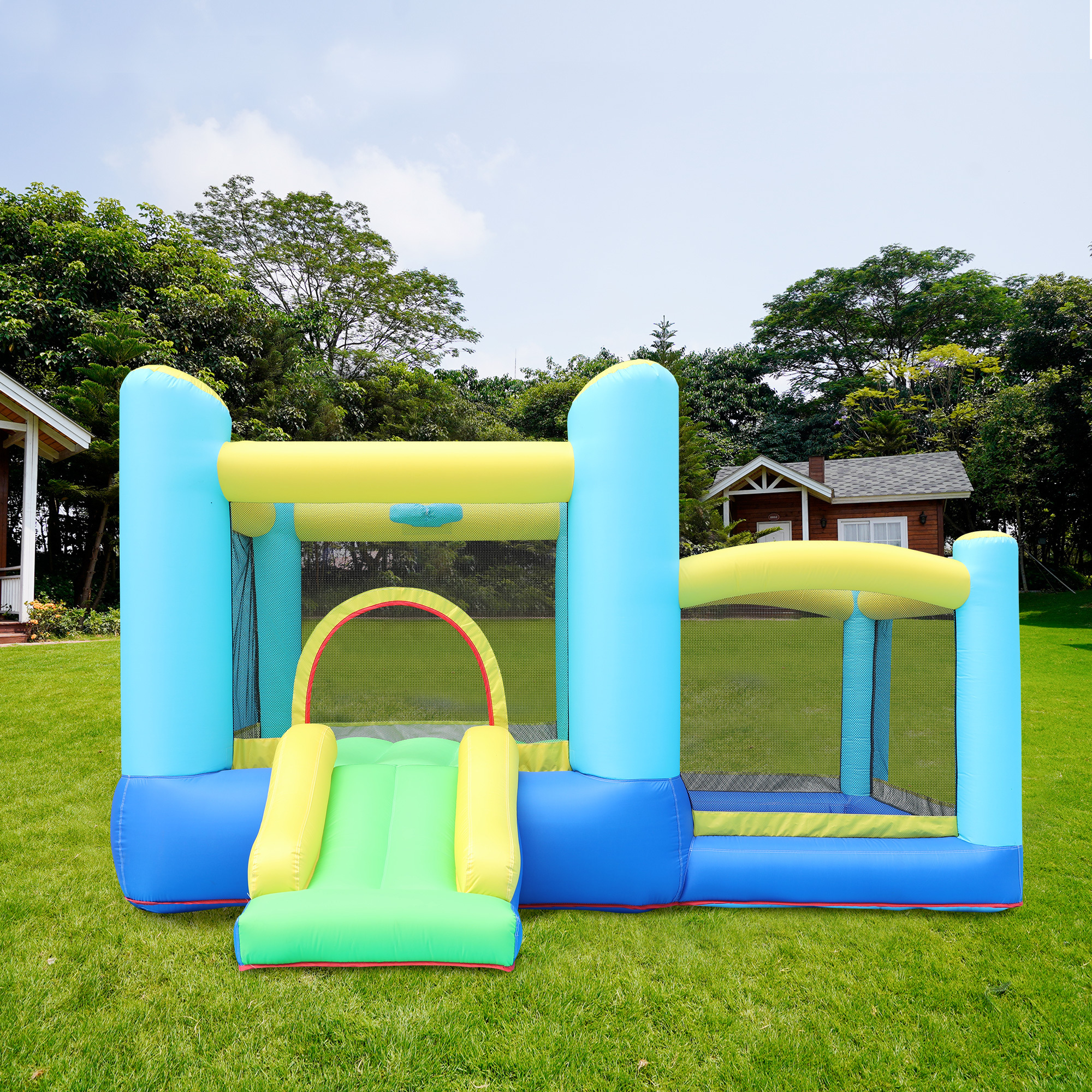 Inflatable Car Bounce House Kids Jumping Bouncer Castle