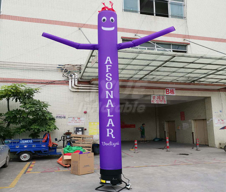 Customized Inflatable Cartoon Sky Air Dancer Model Dancing Air Man For Advertising