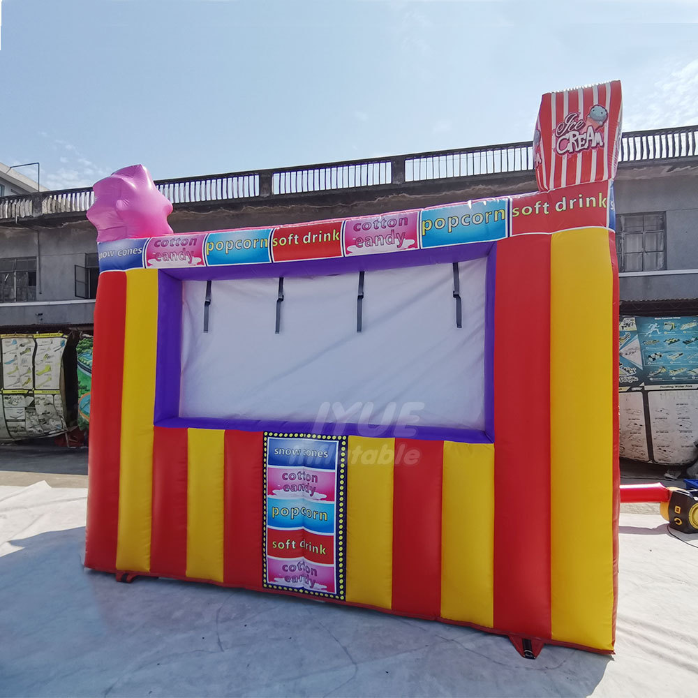 Promotion Advertising Customized Inflatable Carnival Shop Booth Concession Stand Inflatable Carnival Sales Kiosk Booth