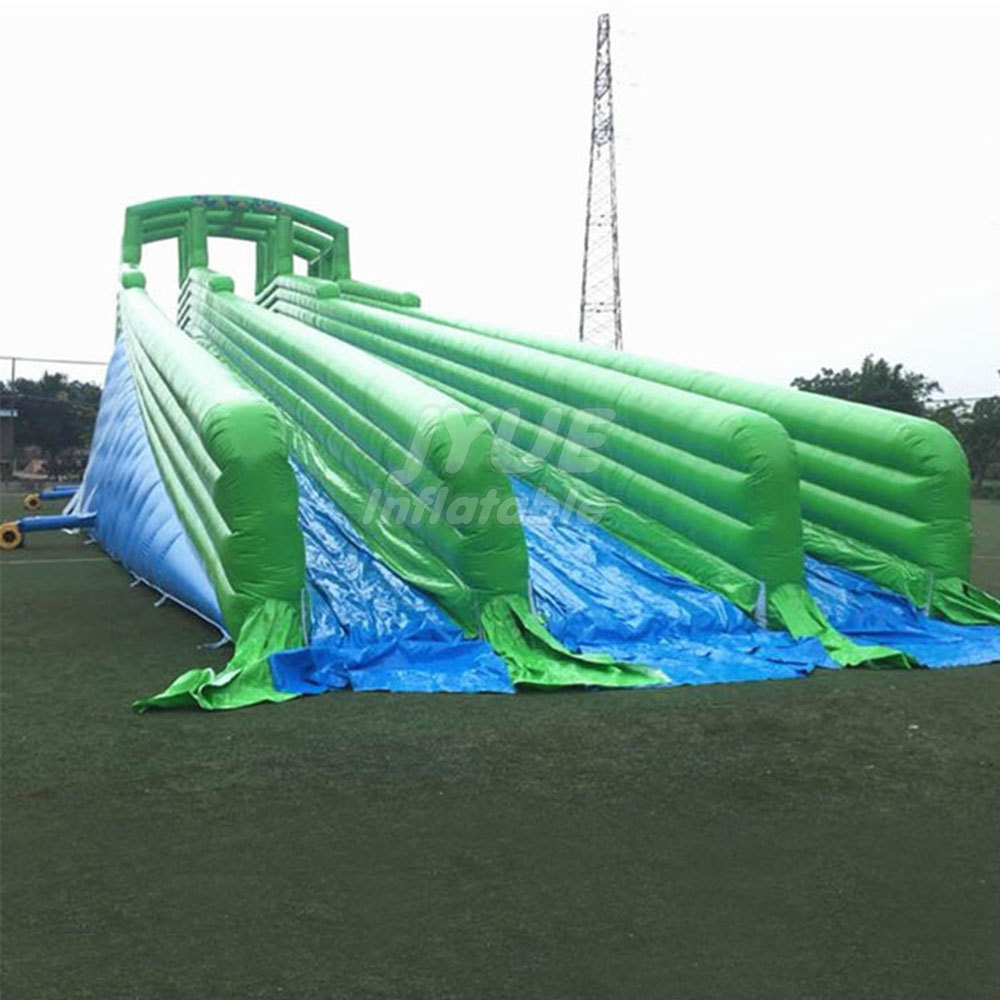 Crush Multiple Inflatable Water Slides /1000 ft Slide Inflatable Slide The City