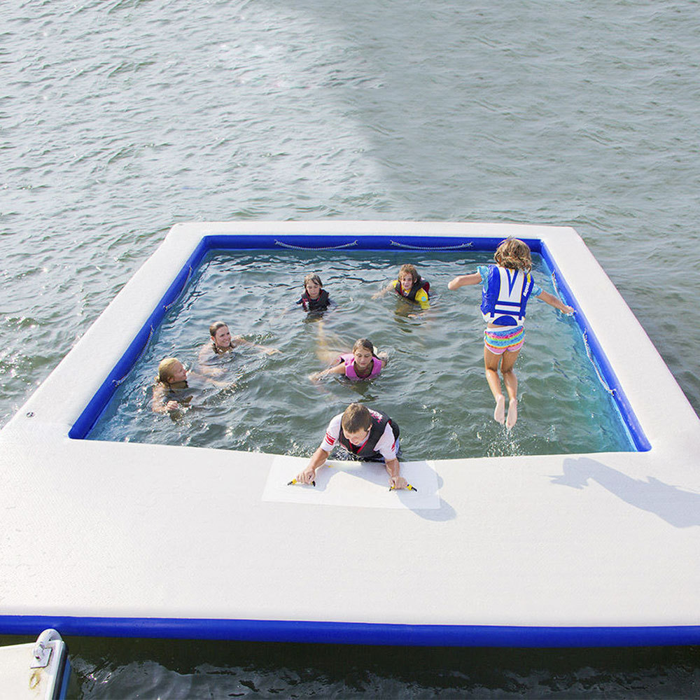 New Inflatable Swimming Pool Yacht Pool Outdoor Floating Ocean Sea Jellyfish Swimming Pool With Net