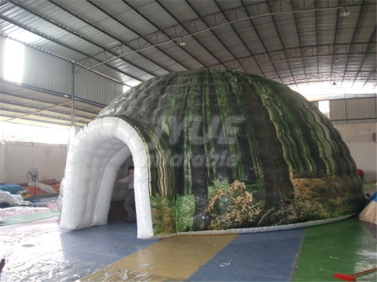 Large Outdoor Waterproof Party Dome Tent Inflatable Event Tent For Sale