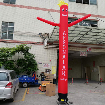 Customized Inflatable Cartoon Sky Air Dancer Model Dancing Air Man For Advertising