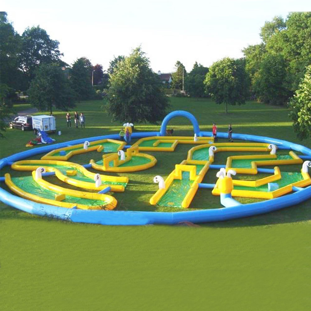 Sports Equipment Kids Games For Sale, Inflatable Mini Golf ,Best Quality Inflatable Golf Field For Sale