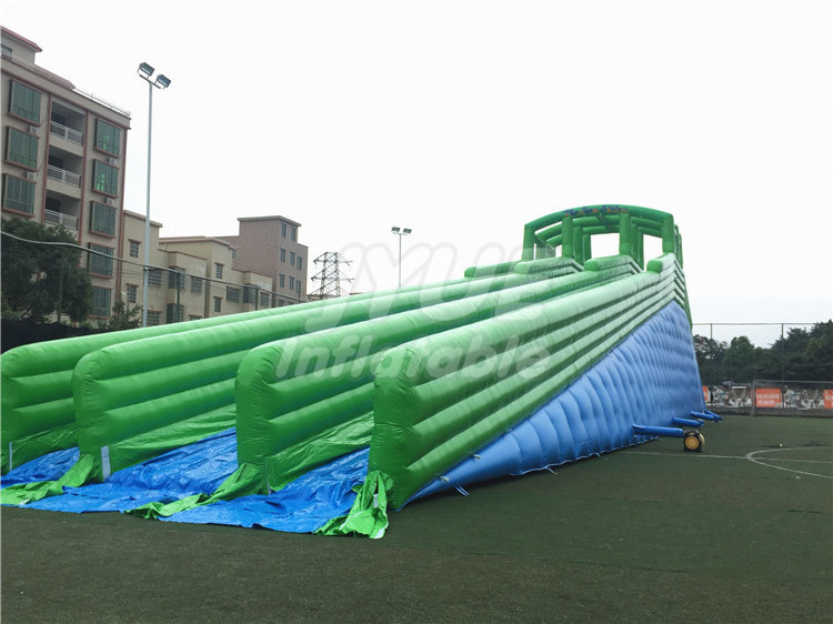 Crush Multiple Inflatable Water Slides /1000 ft Slide Inflatable Slide The City