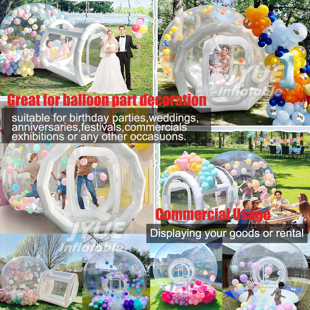 3m Long Igloo Dome Tent Luxurious Inflatable Bubble Tent Lodge Party Rental Air Tent Bubble Balloon House