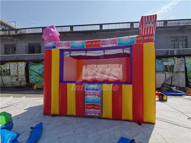 Promotion Advertising Customized Inflatable Carnival Shop Booth Concession Stand Inflatable Carnival Sales Kiosk Booth