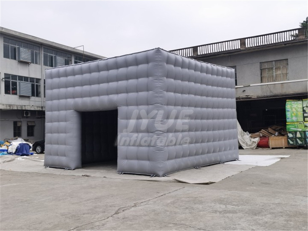 Blow Up Large Night Club Party Rental 20 ft Disco Black Inflatable Nightclub With Air Blower Party Tent