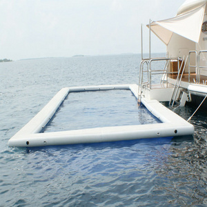 New Inflatable Swimming Pool Yacht Pool Outdoor Floating Ocean Sea Jellyfish Swimming Pool With Net