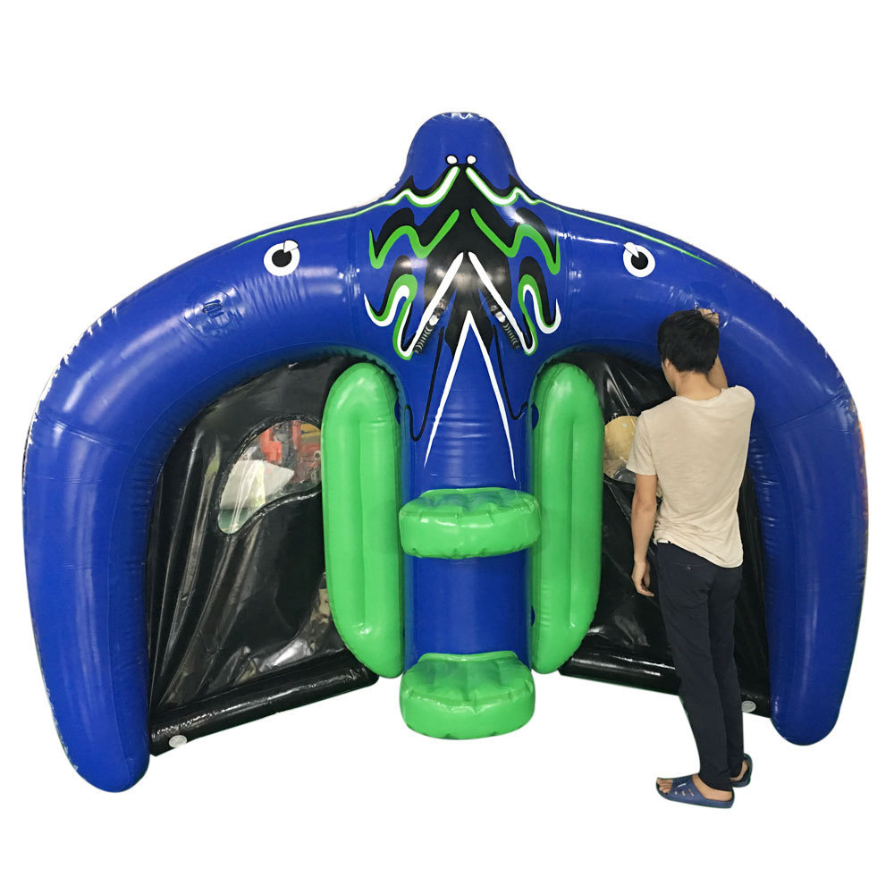 Kite Tube Inflatable Towable Water Sports Inflatable Flying Manta Ray For Water Game