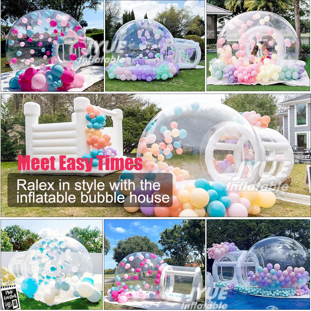 3m Long Igloo Dome Tent Luxurious Inflatable Bubble Tent Lodge Party Rental Air Tent Bubble Balloon House