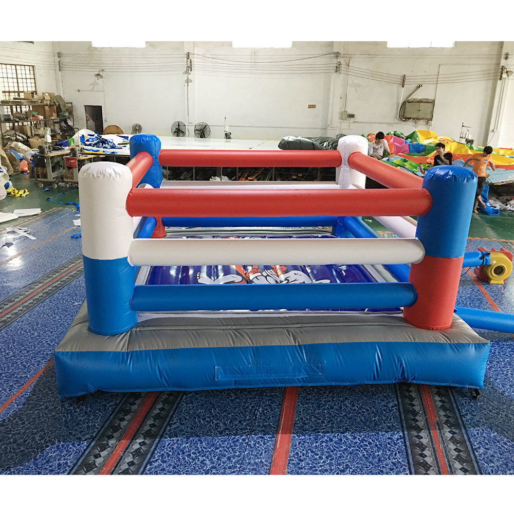 Bouncy Cheap Kids Inflatable Boxing Ring Wrestling For Sale With Gloves Boxing Sport Arena