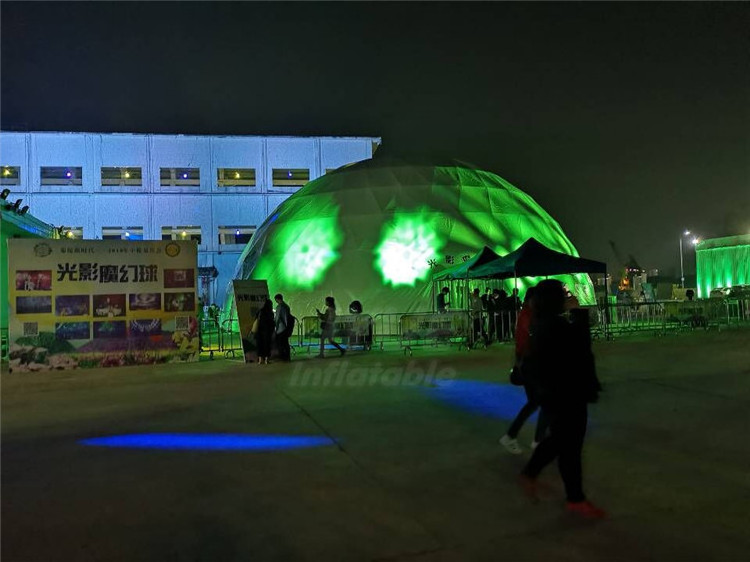 Sport Stadium Or Events Led Light Inflatable Party Dome Tent for Advertising